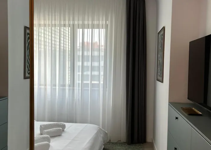 아파트 Exclusive Cortina North With Private Parking & Balcony - 01