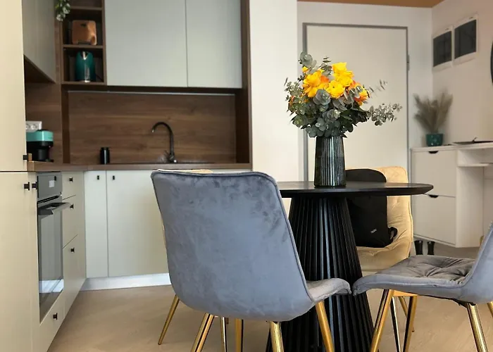 Exclusive Cortina North With Private Parking & Balcony - 01 Apartment Bucharest